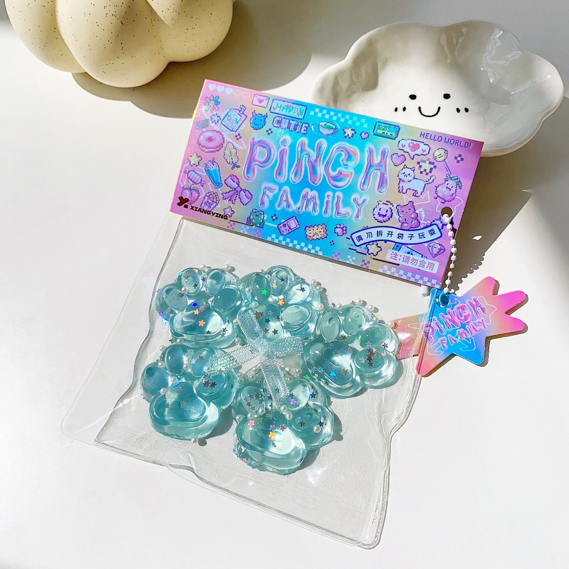 Kitten Paw Combination Cat's Paw Squeezze Taba Squishy toys