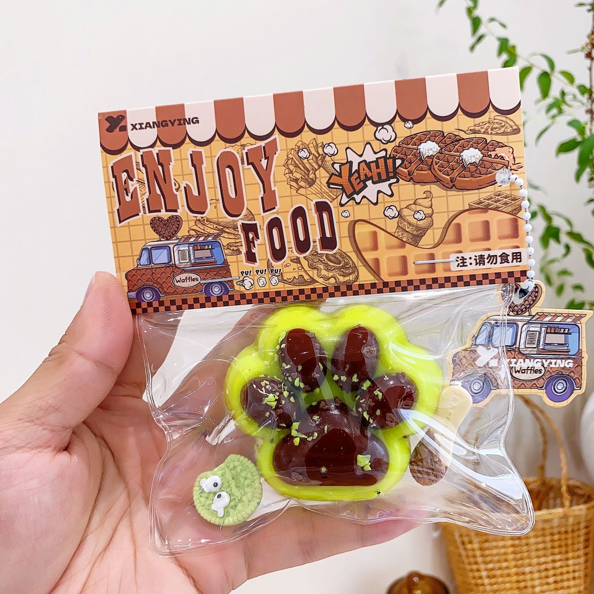 Cat's Paw Food Series Squeezze Taba Squishy toys
