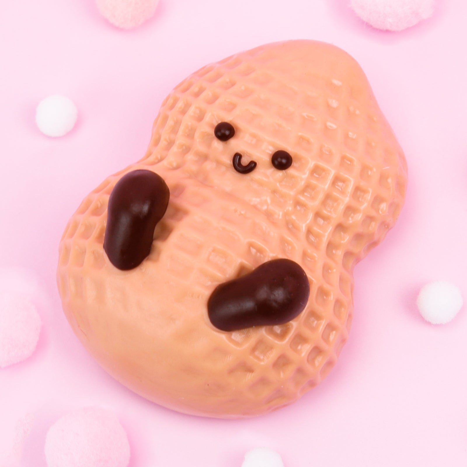 Peanut Squishy Toy - Stress Relief Toy - Soft Squeeze Toy