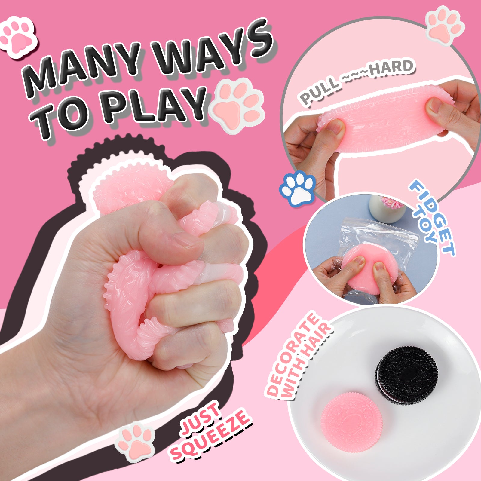 Angerbaby BUY4 GET8 -Squishy Toys Series-Set C