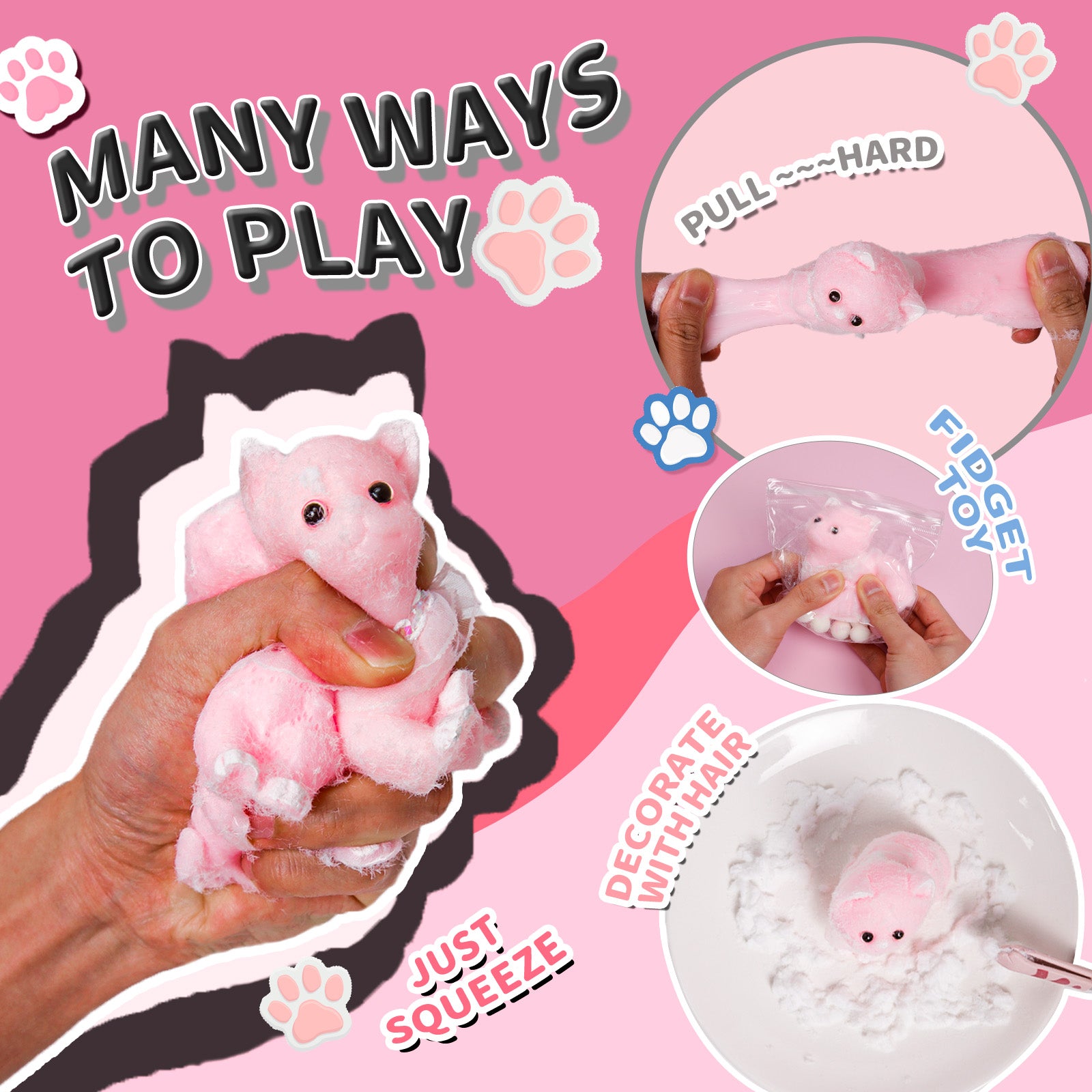 2 Cats Squeezze Taba Squishy toys
