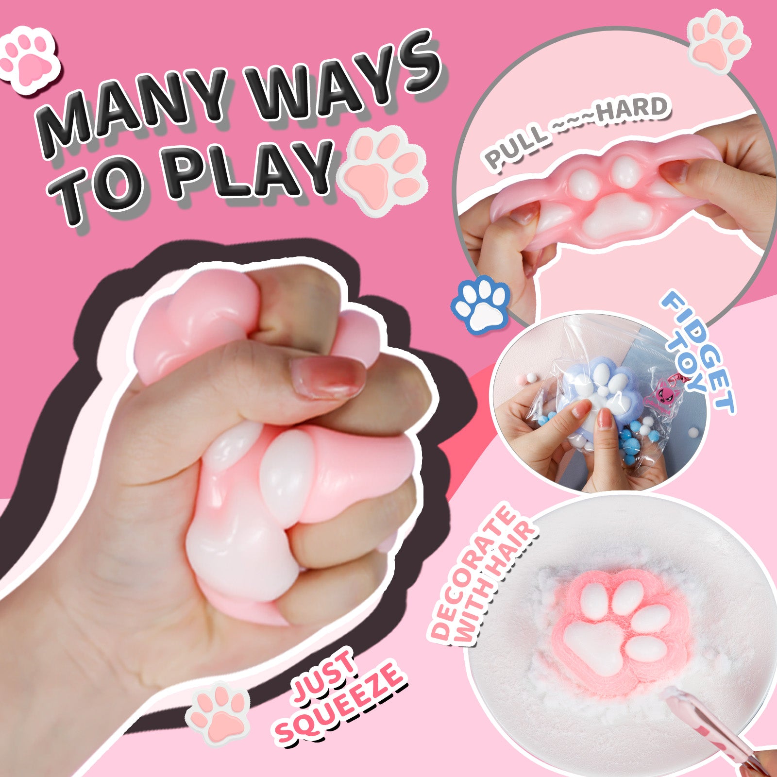 Angerbaby BUY4 GET8 -Squishy Toys Series-Set B