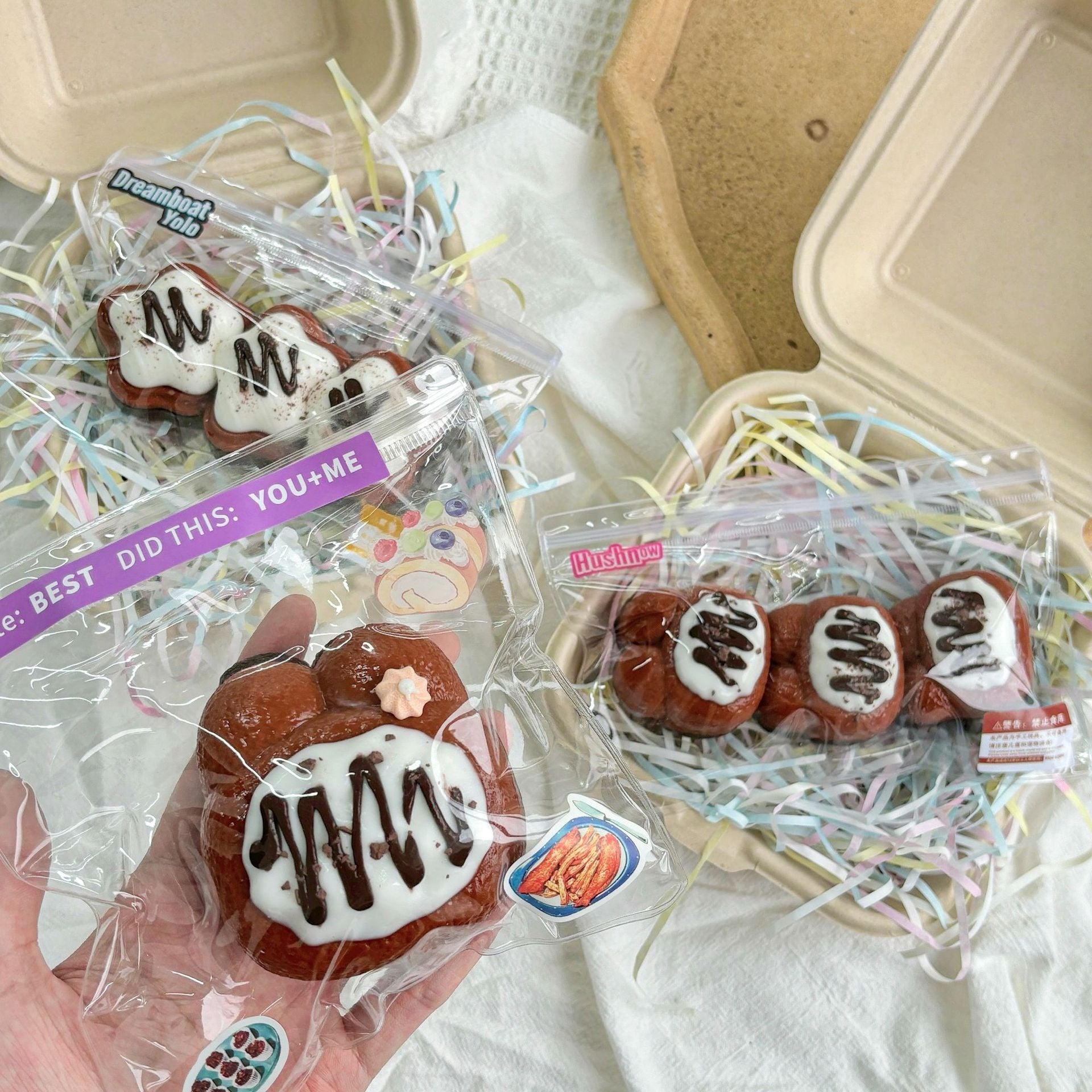 Iced Americano Series Squeezze Taba Squishy toys