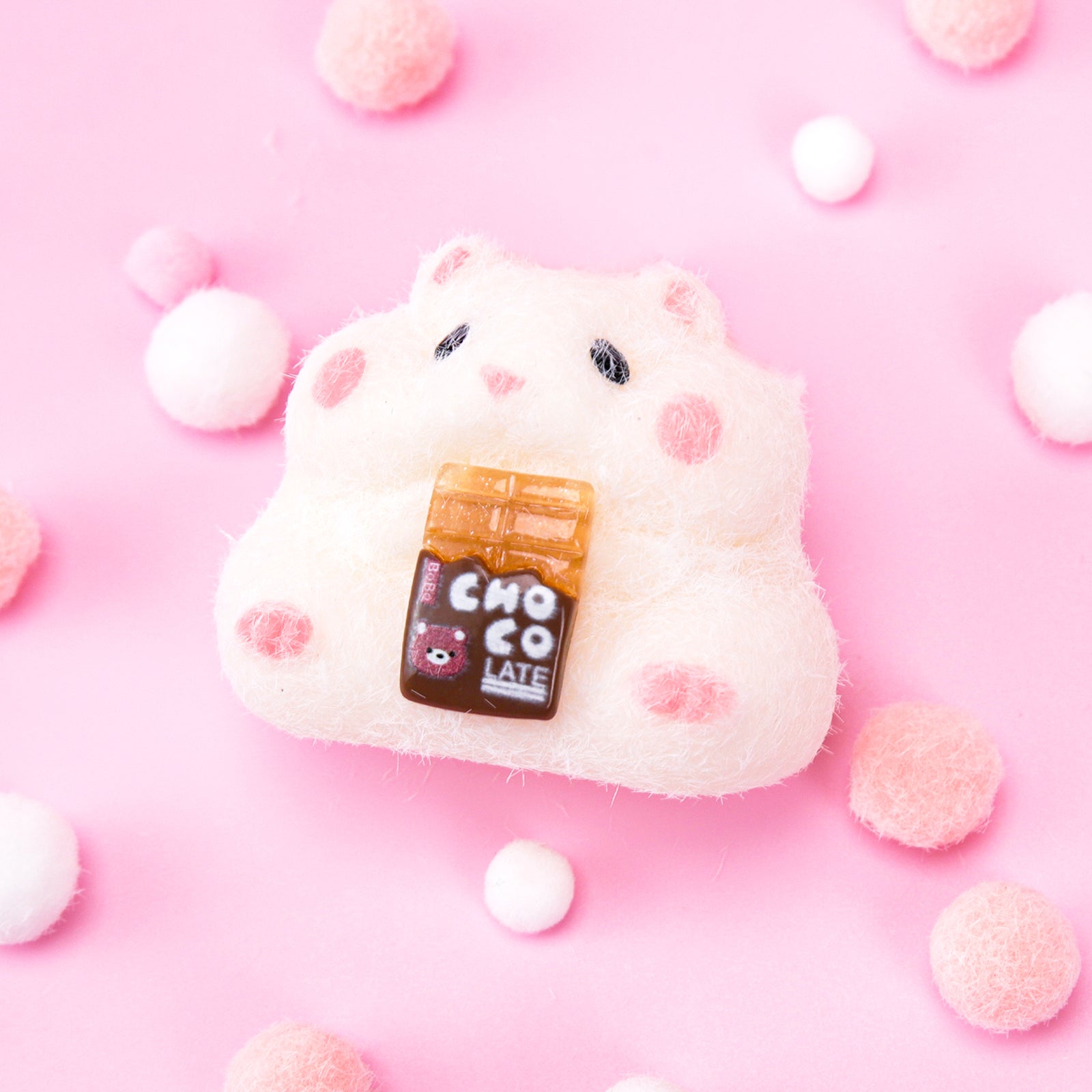 Hamster Squishy Toy - Stress Relief Toy - Soft Squeeze Toy