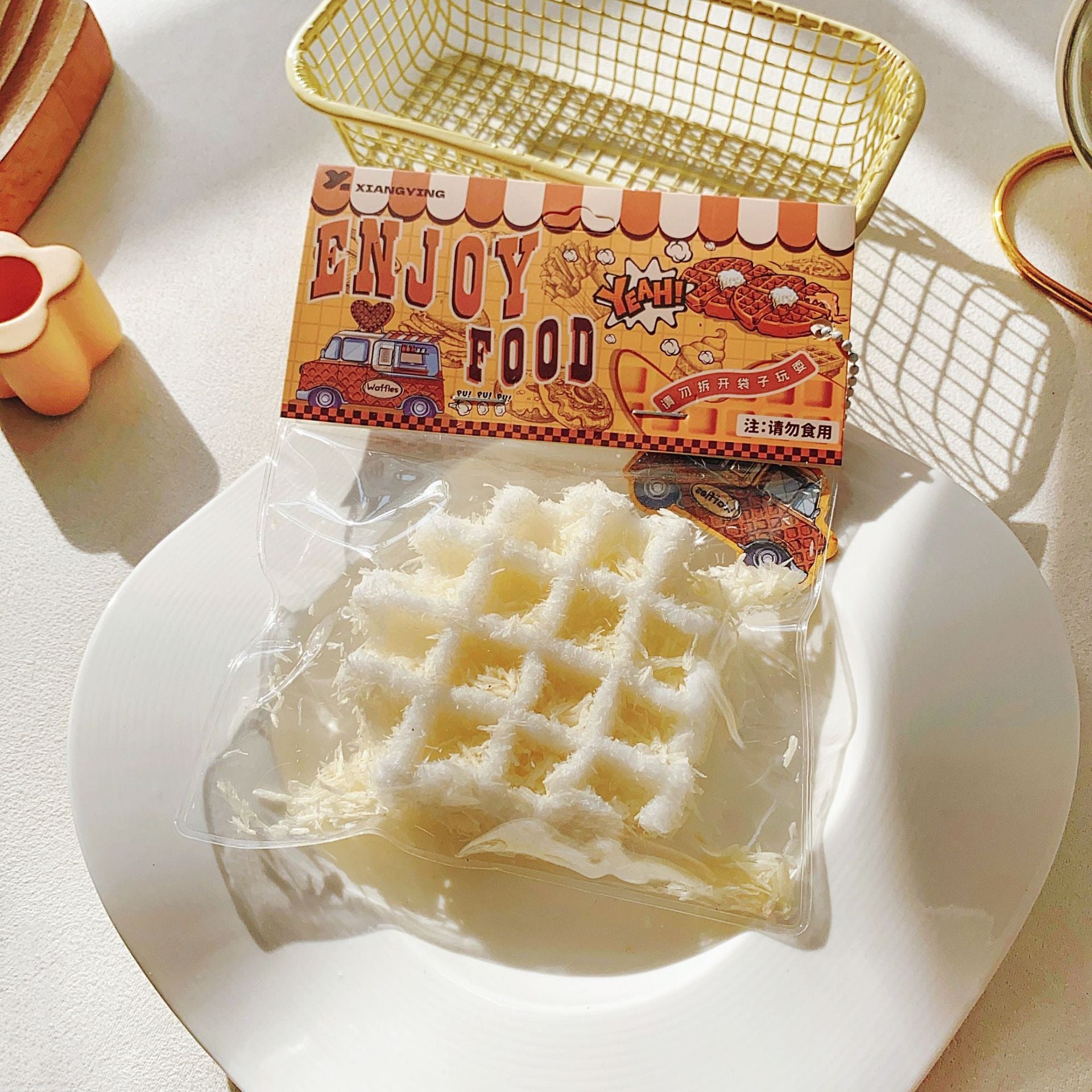 Waffles Squeezze Taba Squishy toys