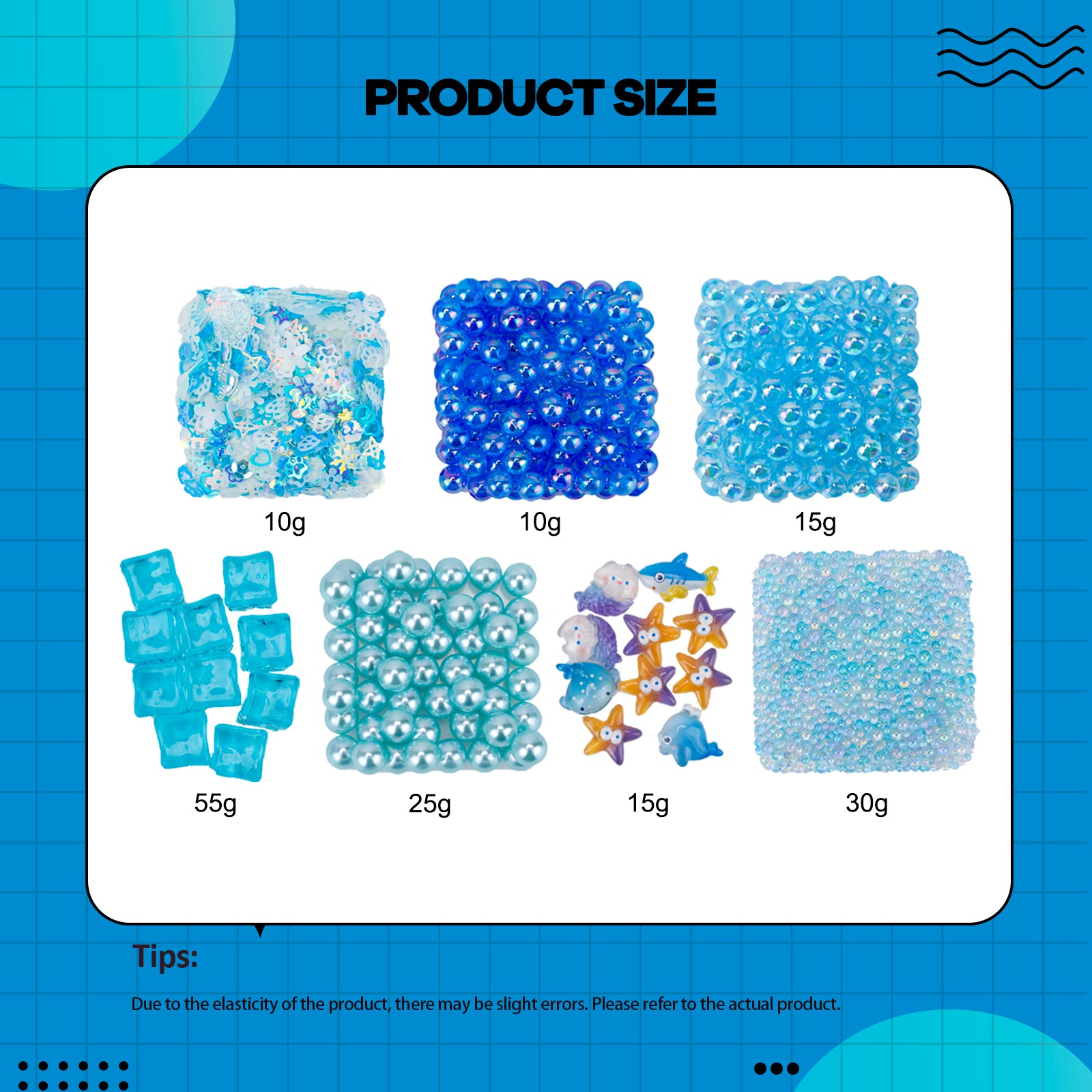 DIY Stress Relief Ball - Ocean Series Toy - Handmade Stress Ball