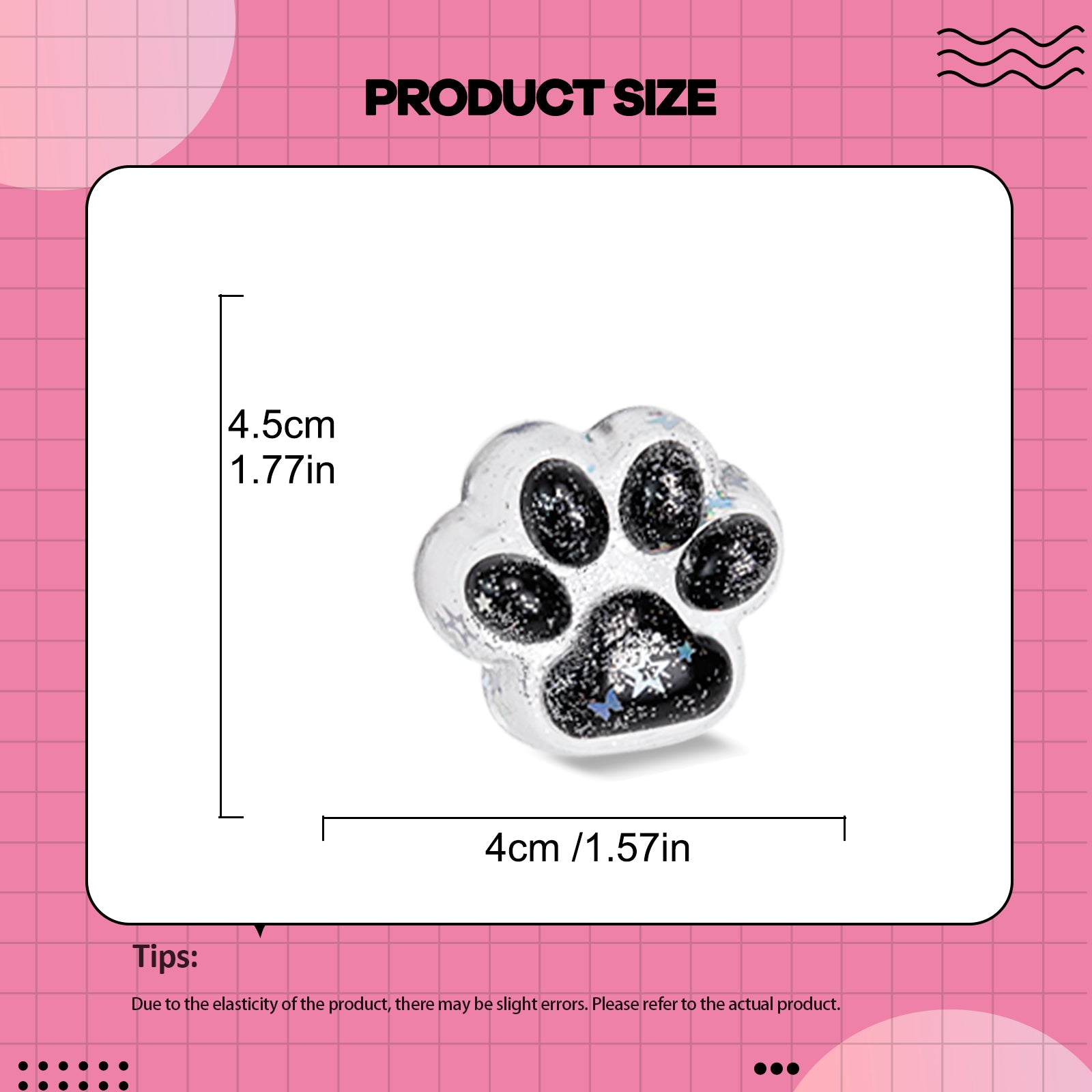 Four Kitten Squishy Toy - Black & Pink Cat Paw Toy - Soft Toy