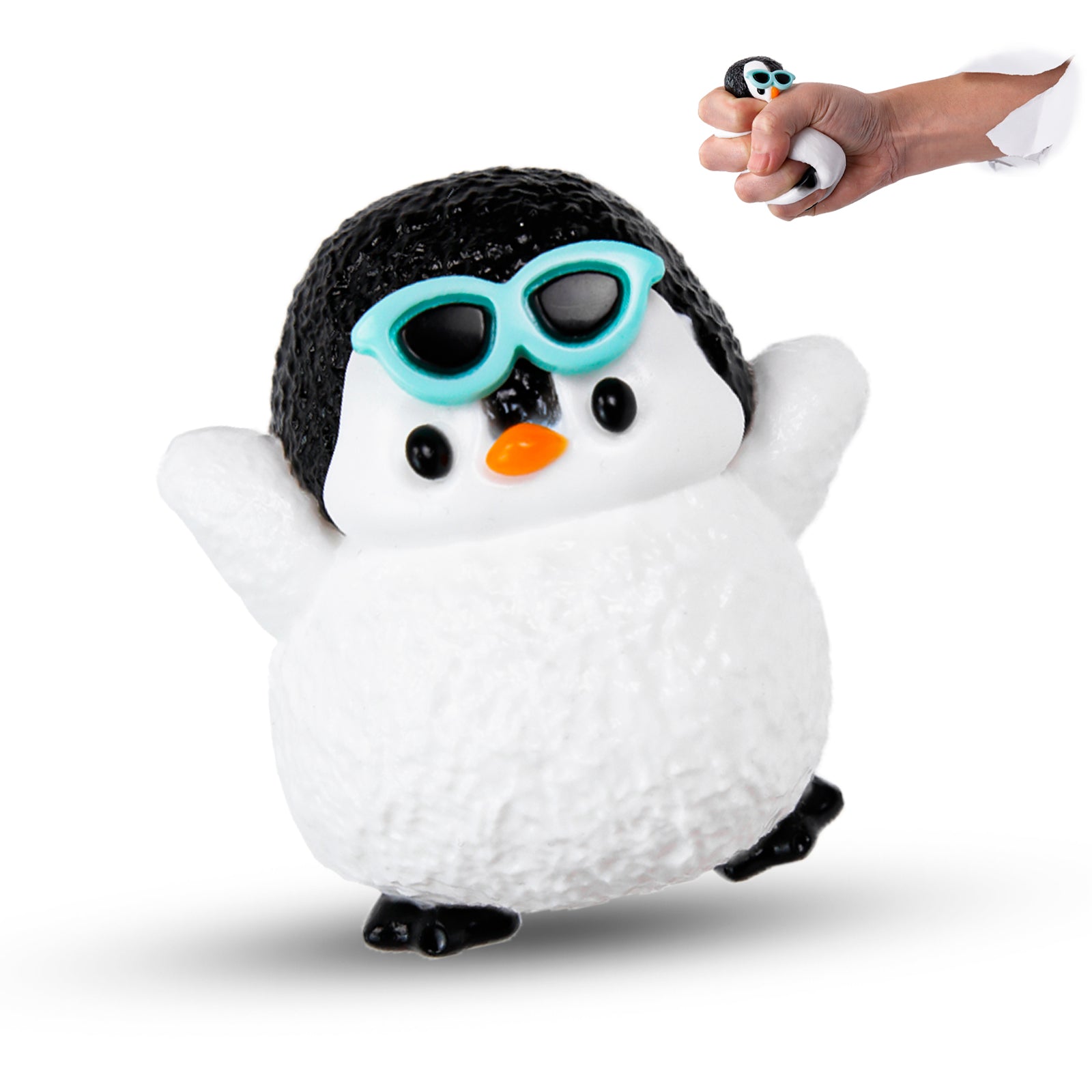 Penguin Squishy Toy - Stress Relief Toy - Soft Squeeze Toy