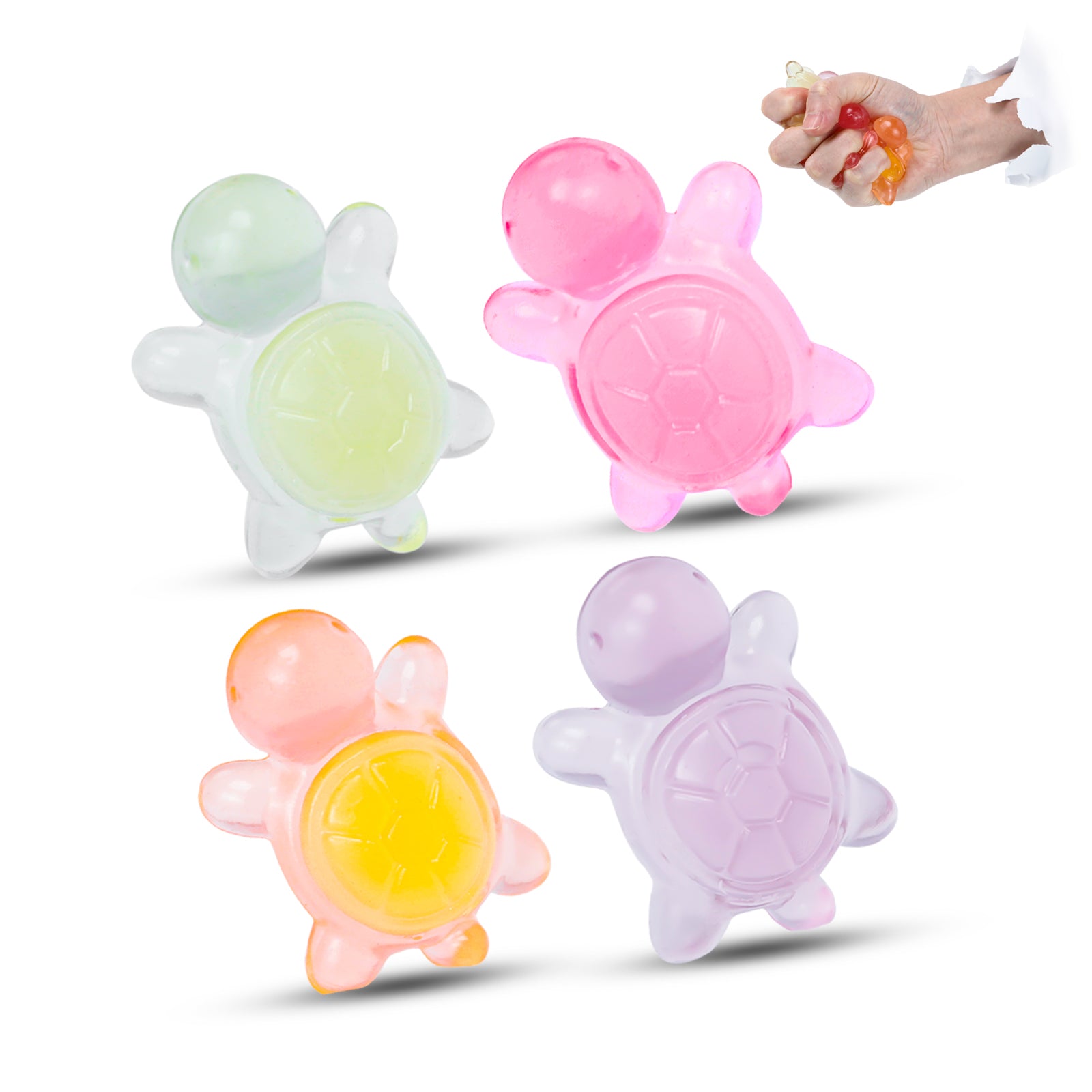 Mini Turtle Squishy Toy - Stress Relief Toy - Soft Squeeze Toy