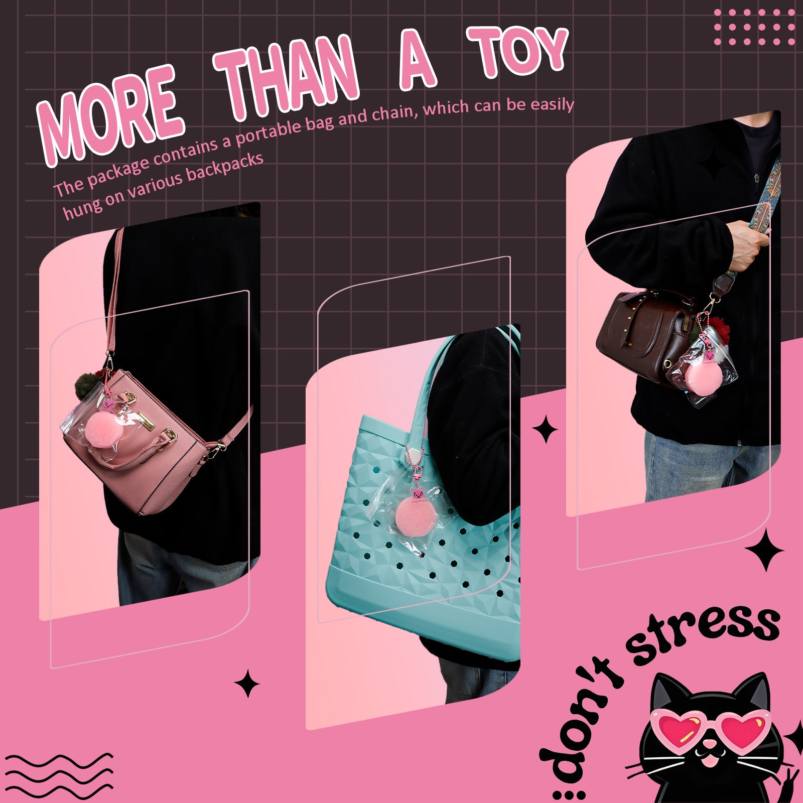 OREO Squishy Toy - Angerbaby Stress Toy - Soft Squeeze Toy