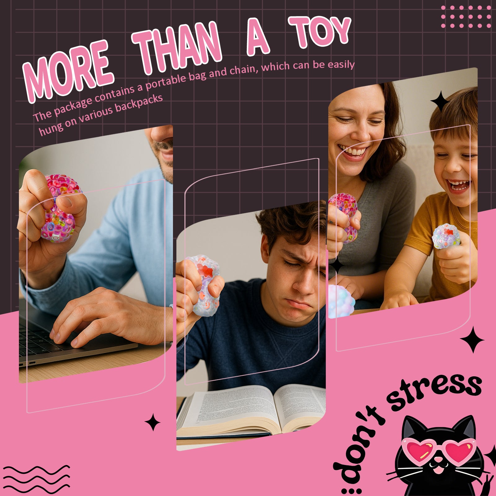DIY Stress Relief Ball - Candy Series Toy - Handmade Stress Ball